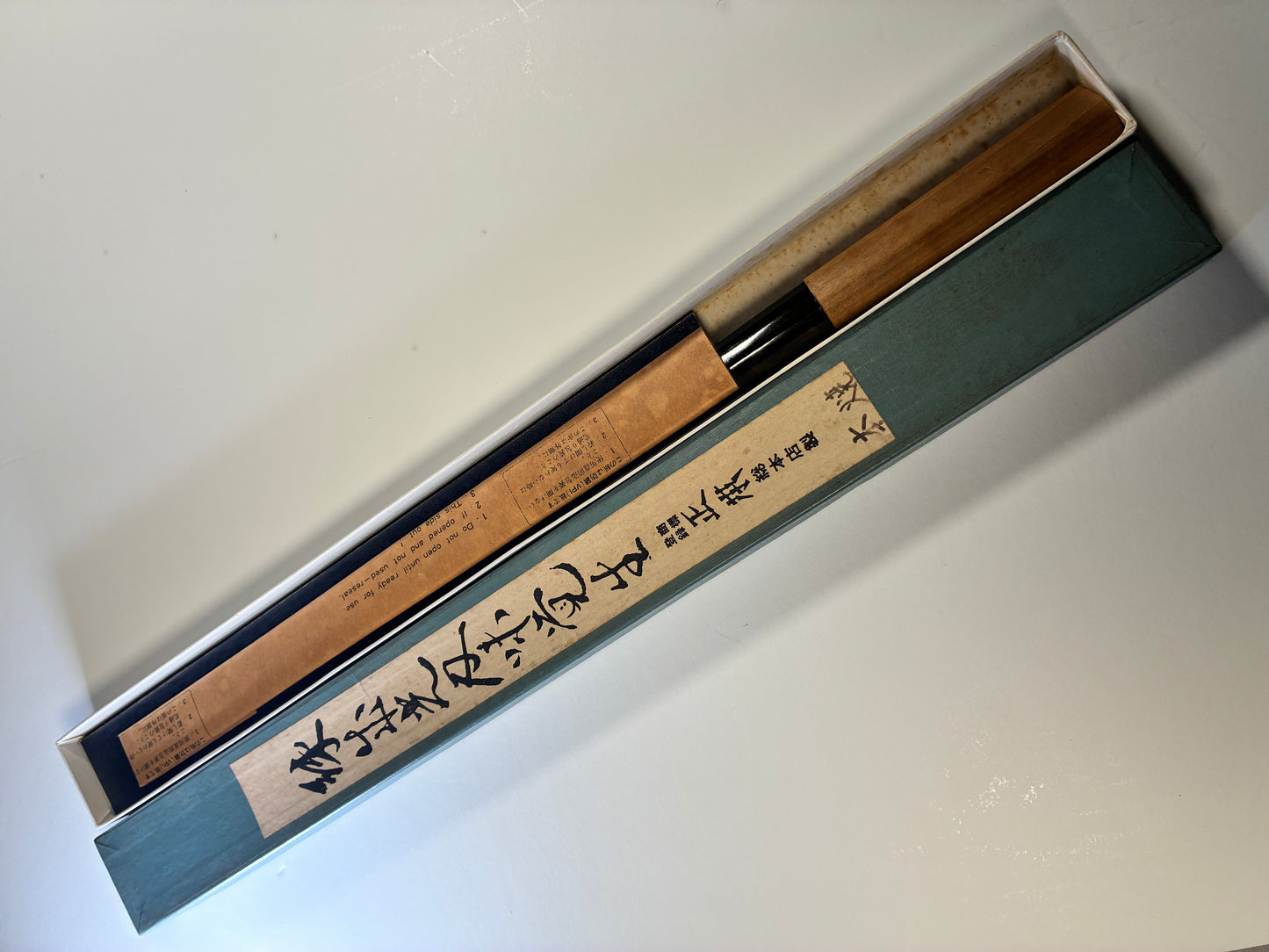Masamoto Sohonten Honyaki Takohiki 270mm – 1990s NOS Japanese Octopus Sashimi Knife